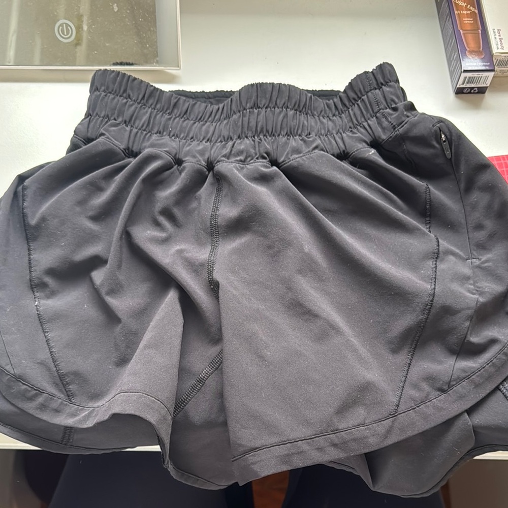 Women's Black Athletic Shorts